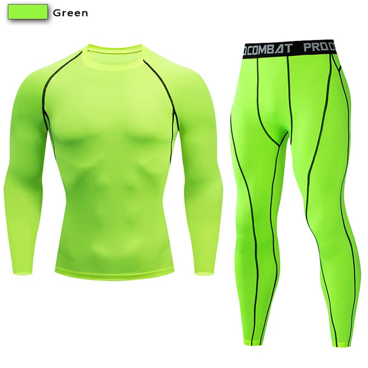 2-Piece Men's Compression Sportswear Set