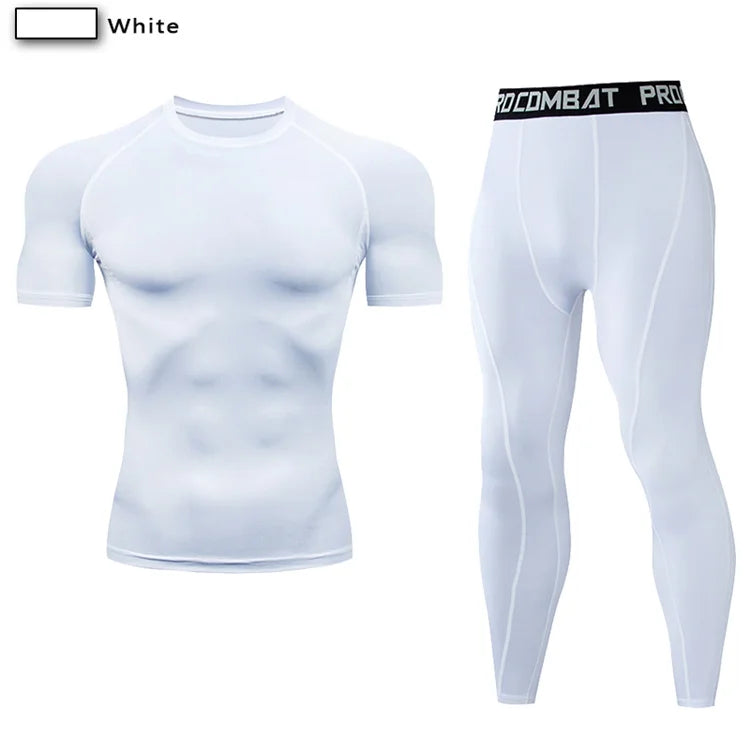 2-Piece Men's Compression Sportswear Set