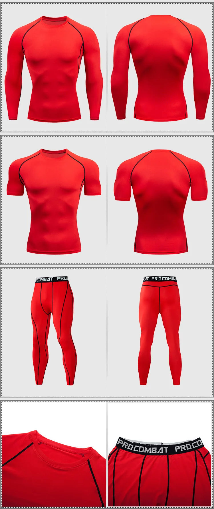 2-Piece Men's Compression Sportswear Set