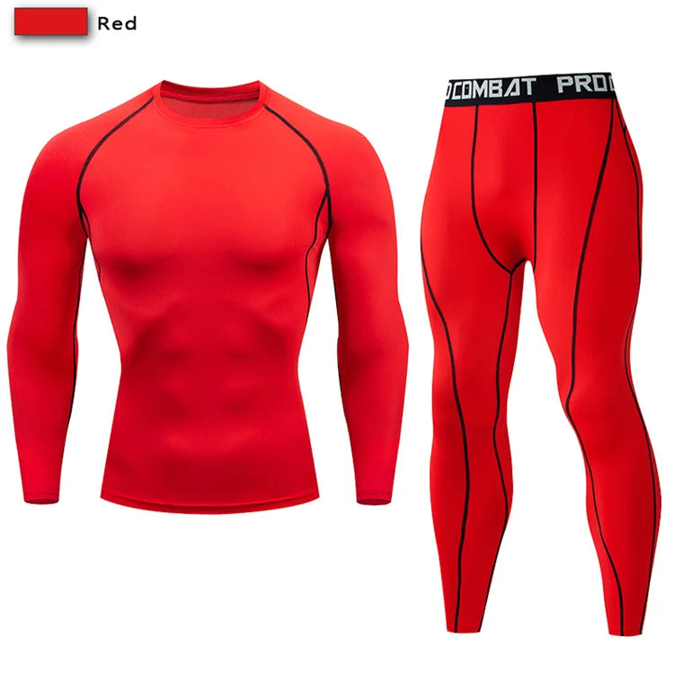 2-Piece Men's Compression Sportswear Set