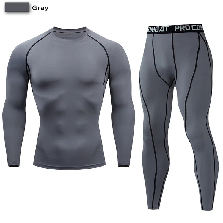 2-Piece Men's Compression Sportswear Set