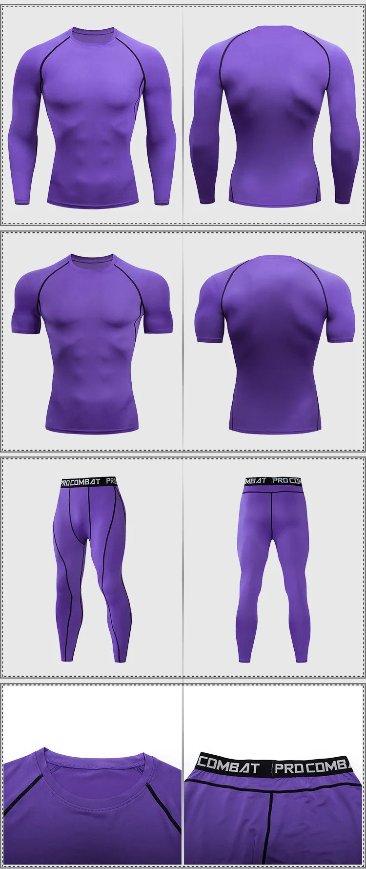 2-Piece Men's Compression Sportswear Set