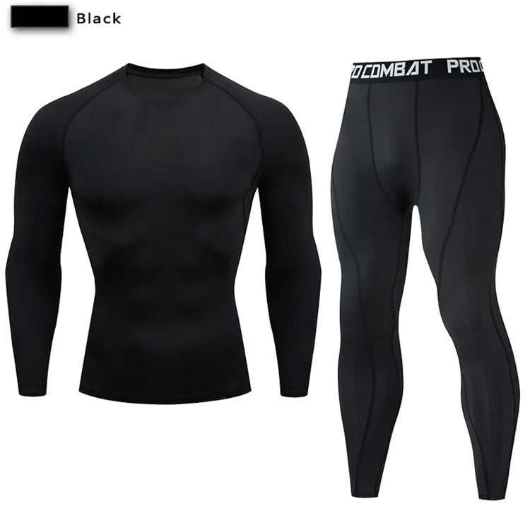 2-Piece Men's Compression Sportswear Set