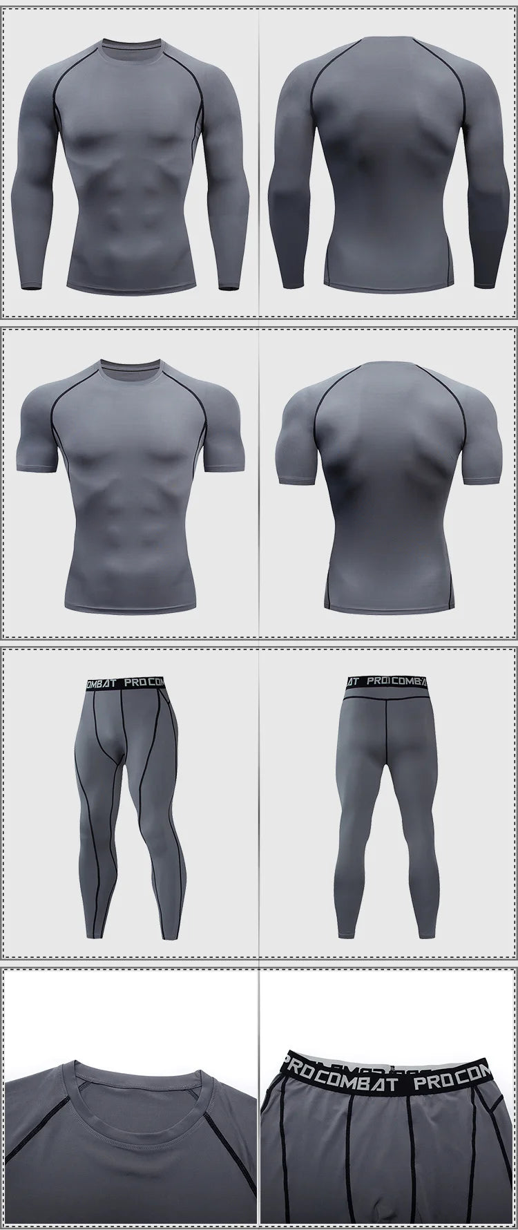 2-Piece Men's Compression Sportswear Set