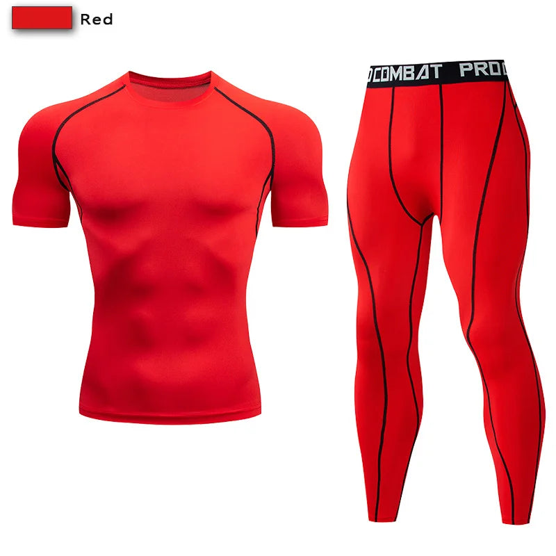 2-Piece Men's Compression Sportswear Set