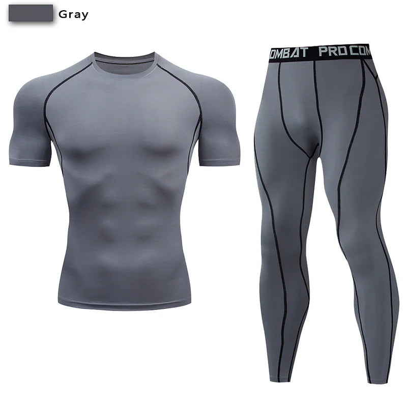 2-Piece Men's Compression Sportswear Set