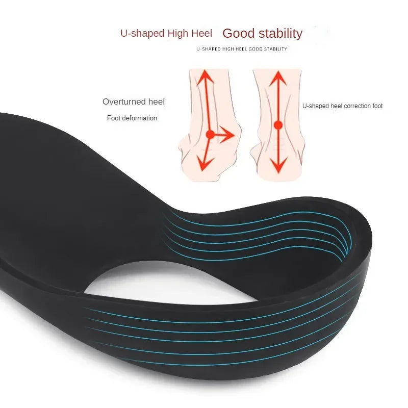 Orthopedic Correction Insoles for Flat Feet and O-Shaped Legs