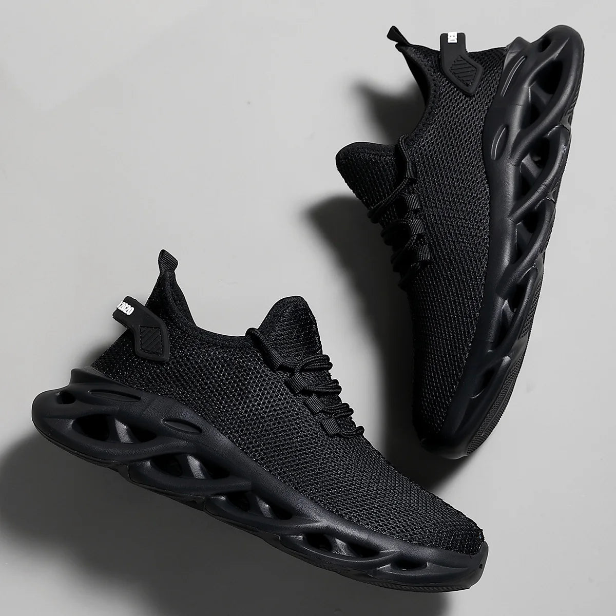 Running Black Jogging Casual Sneakers