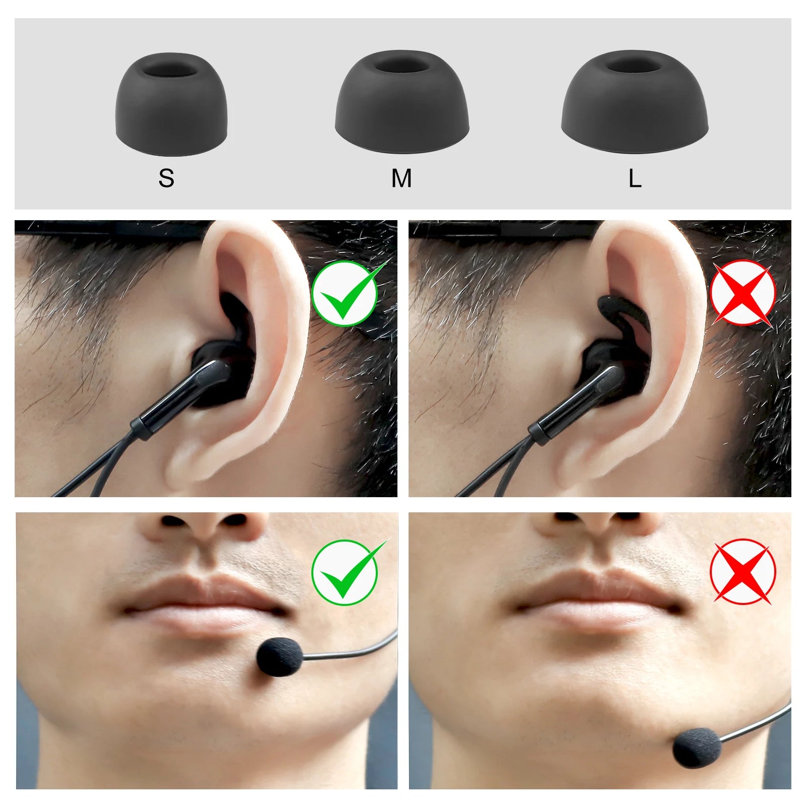 EJEAS FBIM V4C V6C Referee Handsfree Headset Earphone (Left/Right In-Ear)