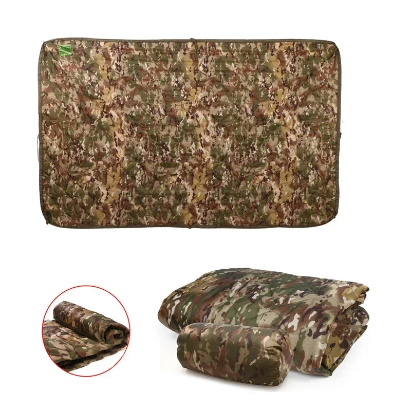 Tactical Army Poncho Liner Camouflage Water Repellent