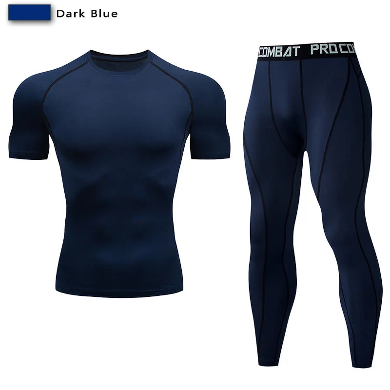 2-Piece Men's Compression Sportswear Set