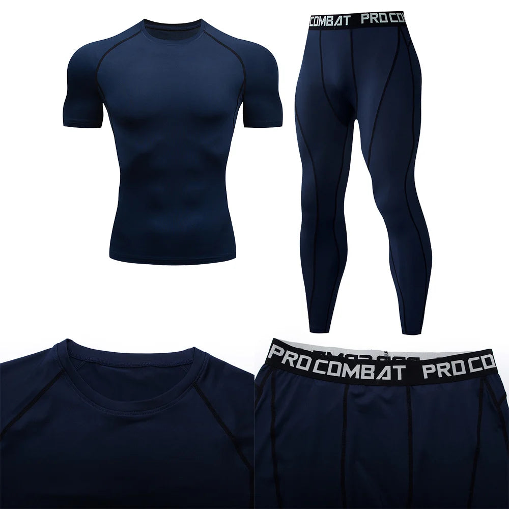 2-Piece Men's Compression Sportswear Set