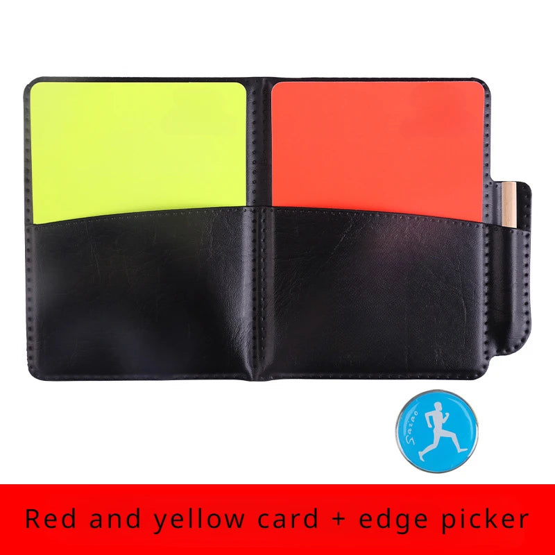 Football Referee Card Set with Patrol Flag & Accessories