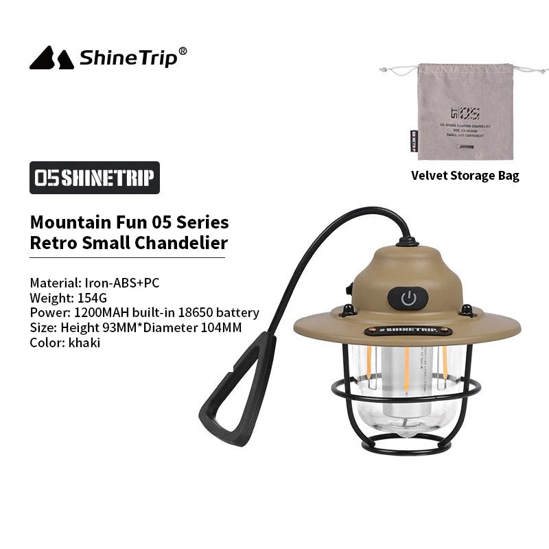 ShineTrip Outdoor Vintage Pendant Light