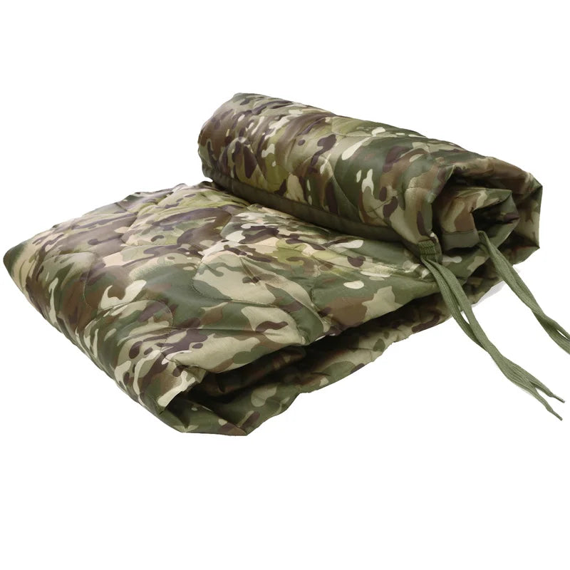 Tactical Army Poncho Liner Camouflage Water Repellent