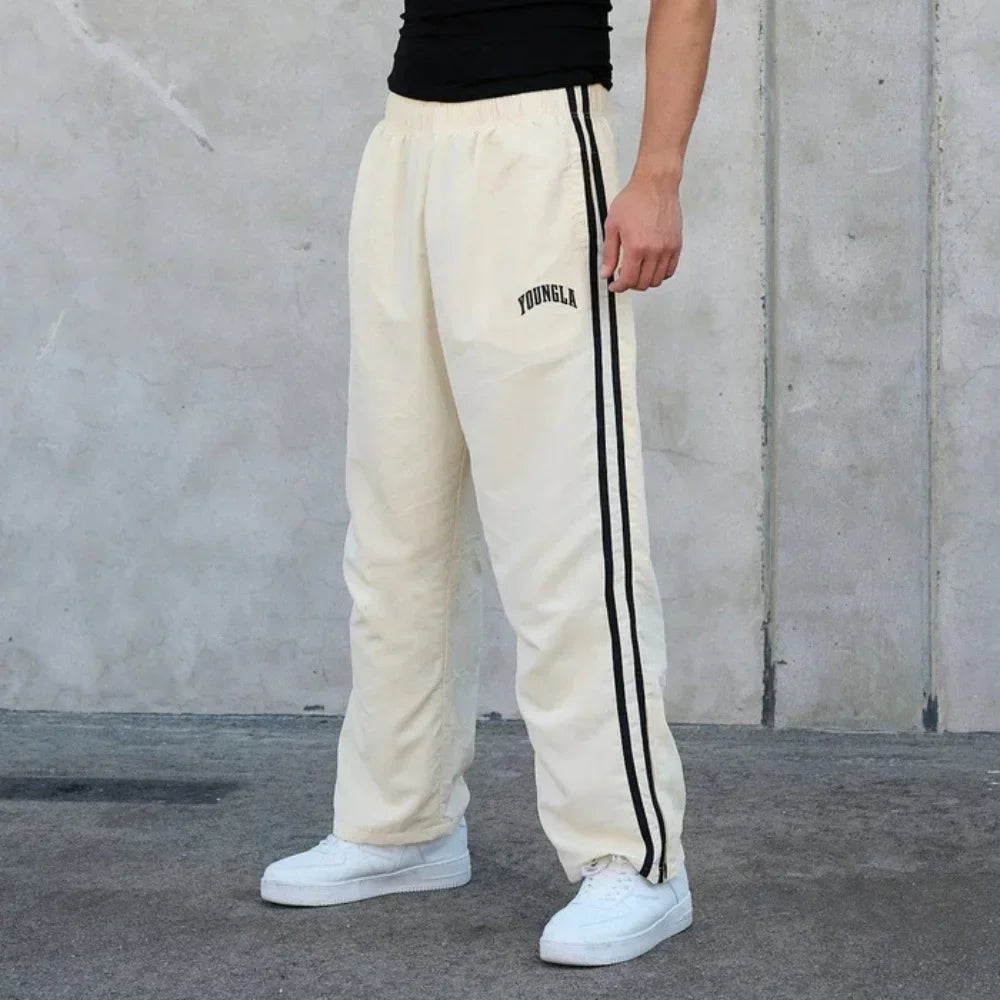 YOUNGLA American sports pants