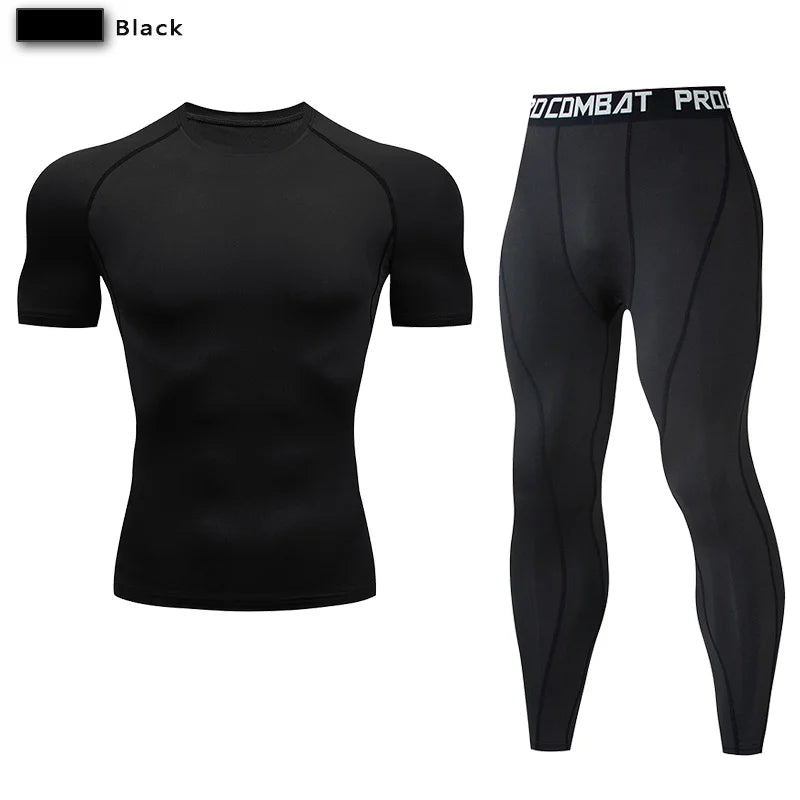 2-Piece Men's Compression Sportswear Set