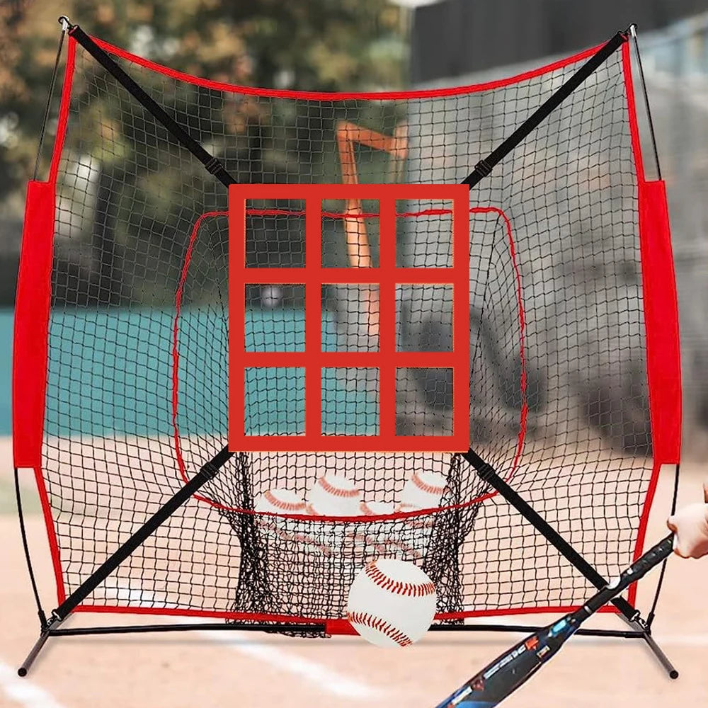 Adjustable Baseball Softball Pitching Target Net