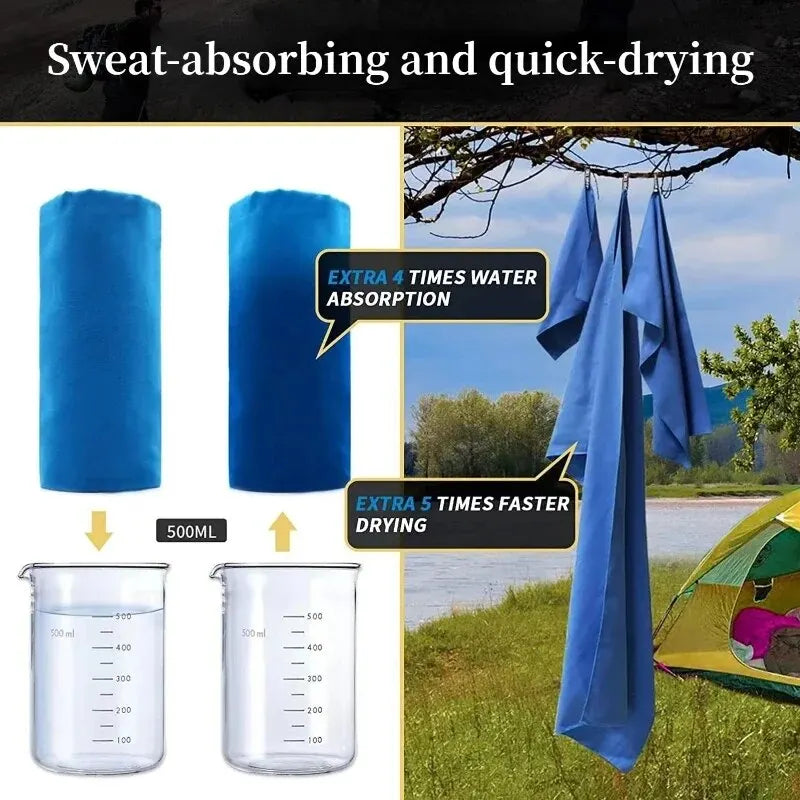 Quick-Drying Sports Towel 40x80CM Blue