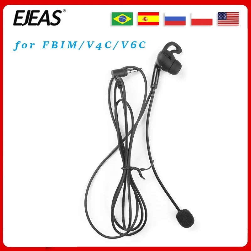 EJEAS FBIM V4C V6C Referee Handsfree Headset Earphone (Left/Right In-Ear)