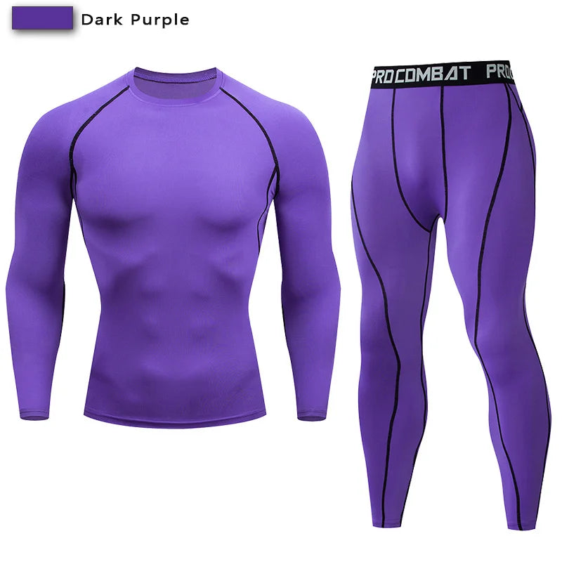 2-Piece Men's Compression Sportswear Set