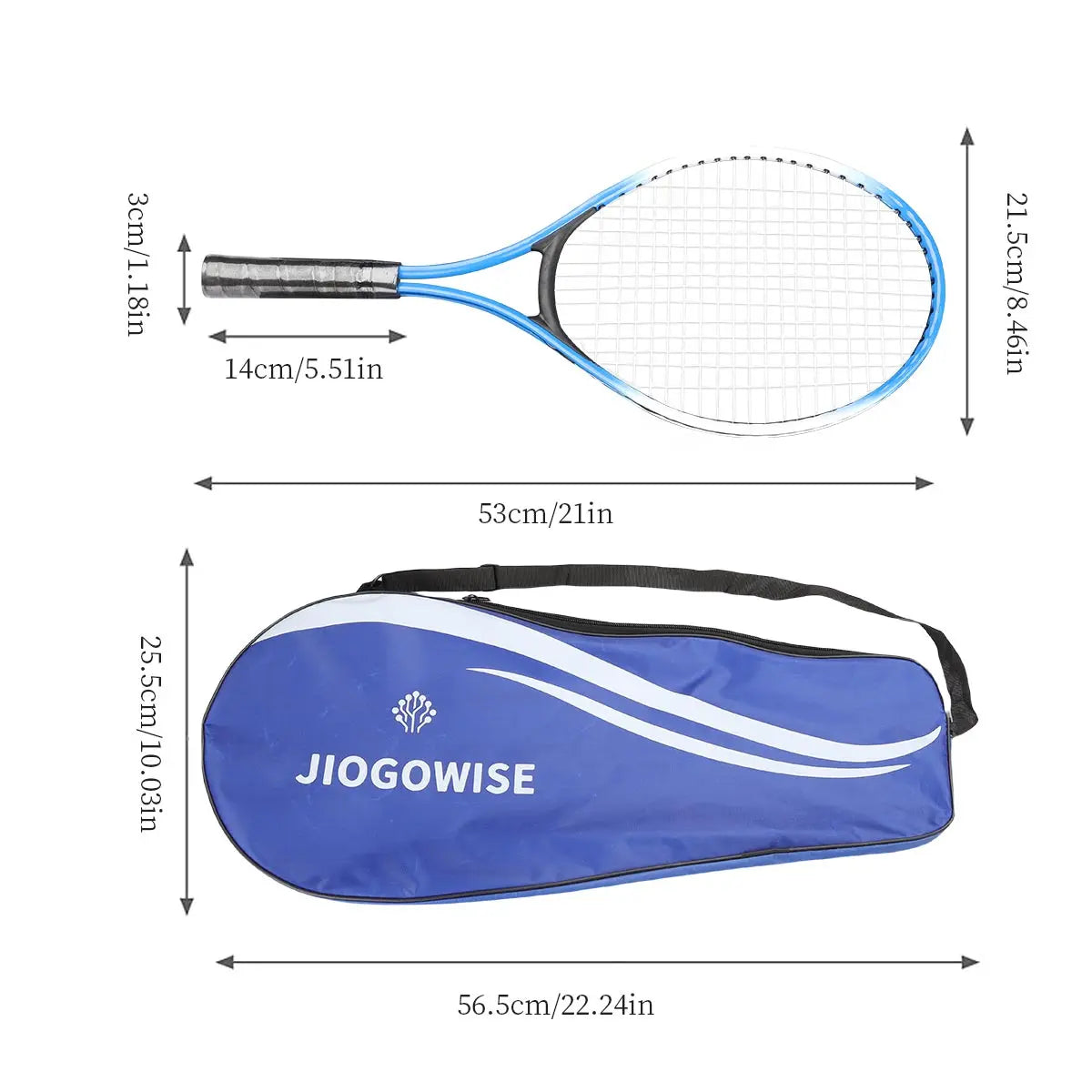 2pcs Tennis Racket Set