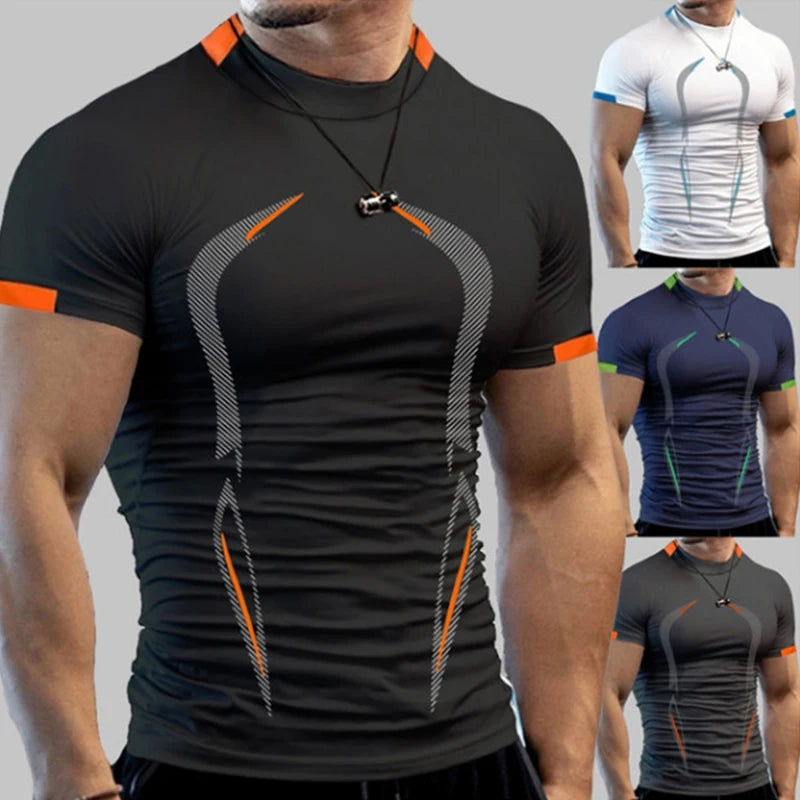 Stylish Gym Workout Compression Shirts