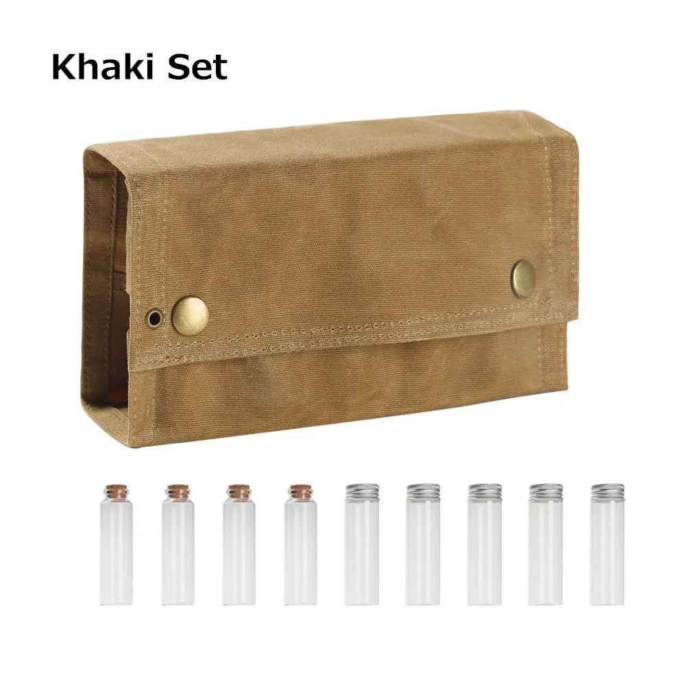 Outdoor Camping Spice Bottle Bag Set