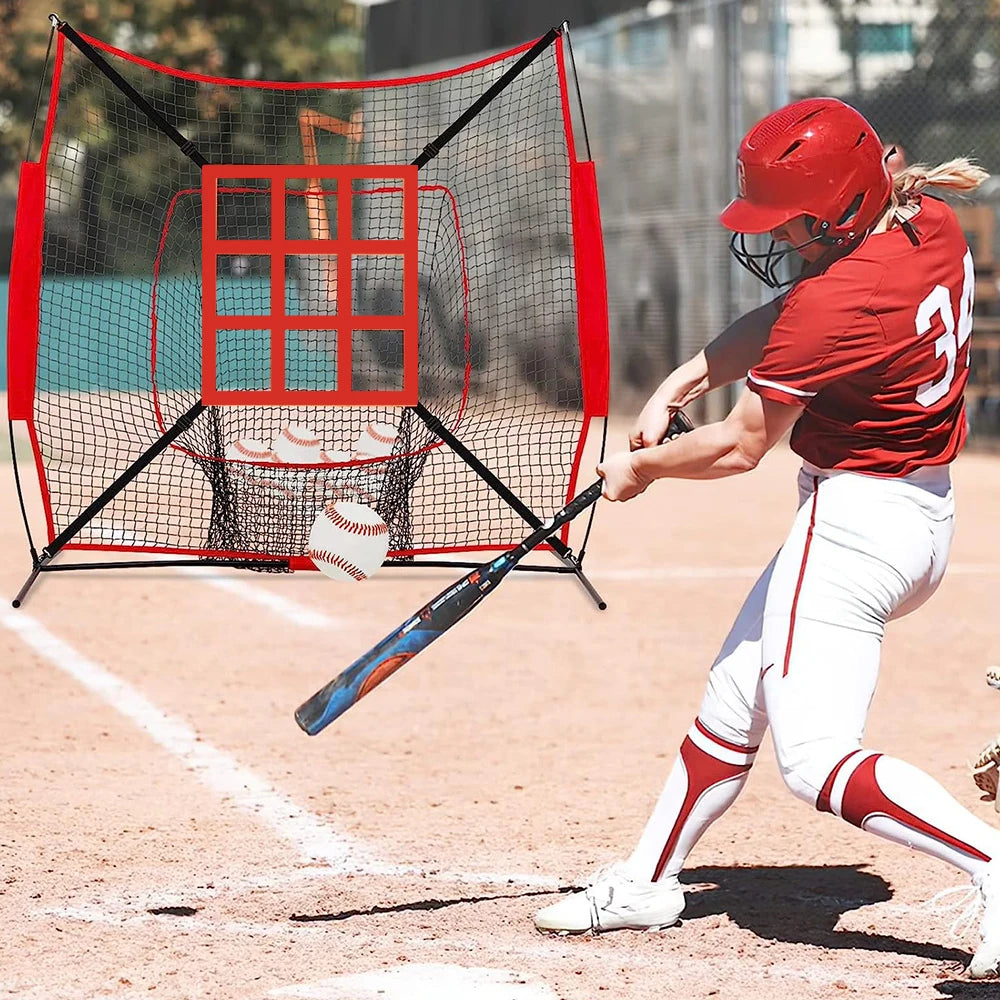 Adjustable Baseball Softball Pitching Target Net