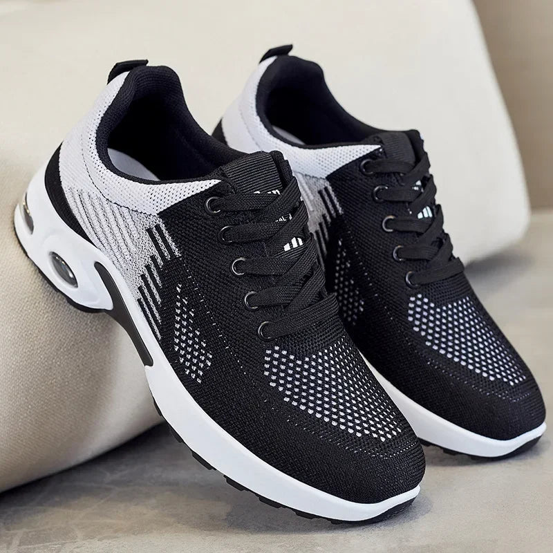 Breathable Summer Light Mesh Air Cushion Women's Sneakers