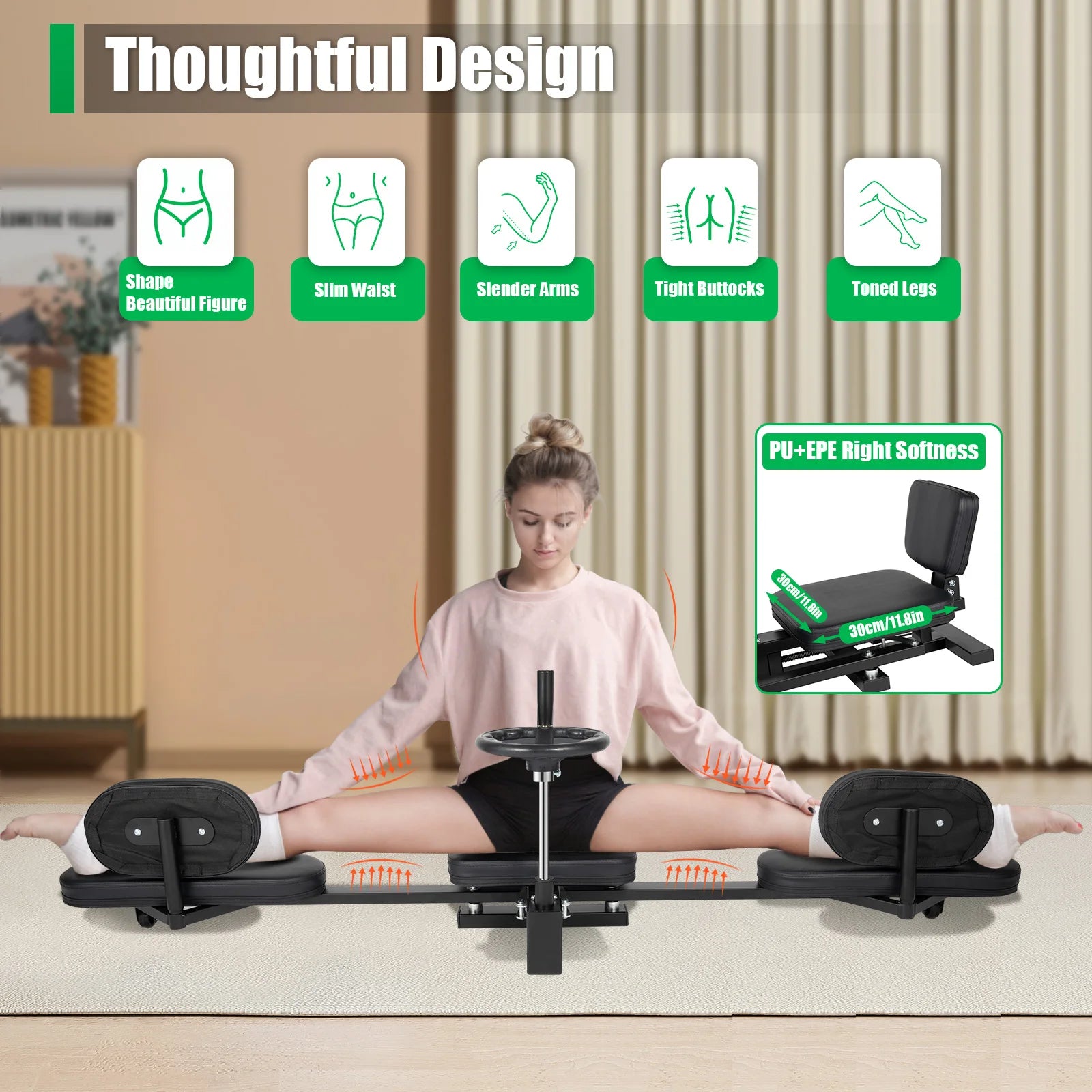 Leg Stretcher Fitness Training Equipment